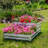 Riquel 2-Tier Galvanized Steel Outdoor Raised Garden Bed - Silver-355996388