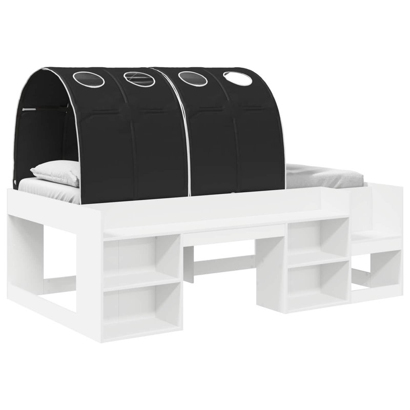 100 X 200cm High Sleepers, White/Black