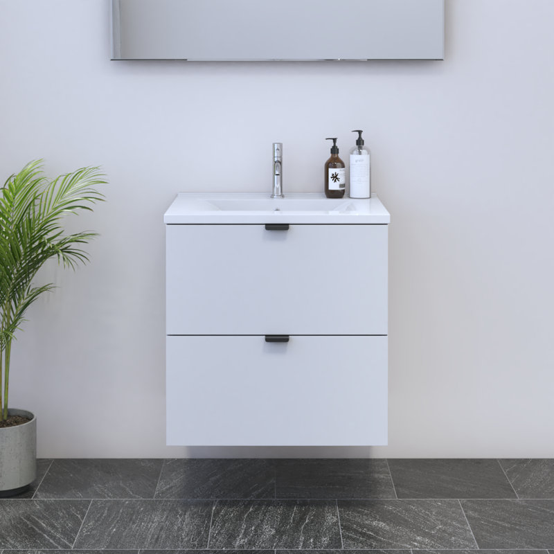Kareema 23.6'' Single Bathroom Vanity with Top