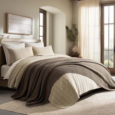 Chunky Chenille Weighted Throw Blanket