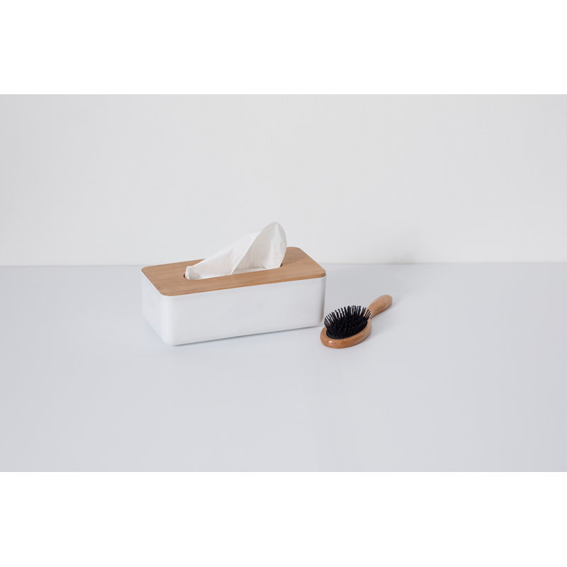 Bathroom Storage Container, White