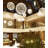 Mercier 42-Light Chrome Dimmable LED Globe Chandelier