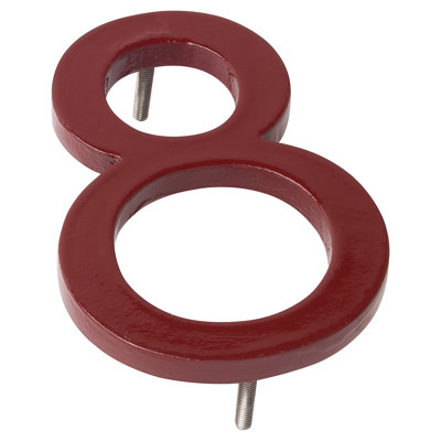 Numéro de maison à fixation flottante 24 po