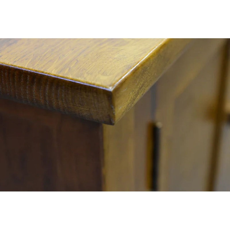 Console en bois massif 37 "Arts and Crafts, Cerise Michael's