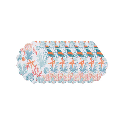 Tangerine Coast Cotton Placemat