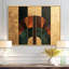 «Geometric Walnut Essential Forms III», art abstrait sur toile Art déco-1213065651-1213065653-1213065652