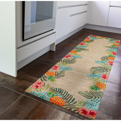 Tapis ivoire touffeté à la main Demirhan