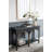 Elegant Modern Console Table with Gold Accents