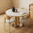 White Round Sintered Stone Dining table-1734227153