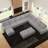 Oversized Modular Corner Sectional U Shaped Sectional Sofa With Storage Ottman-912623065