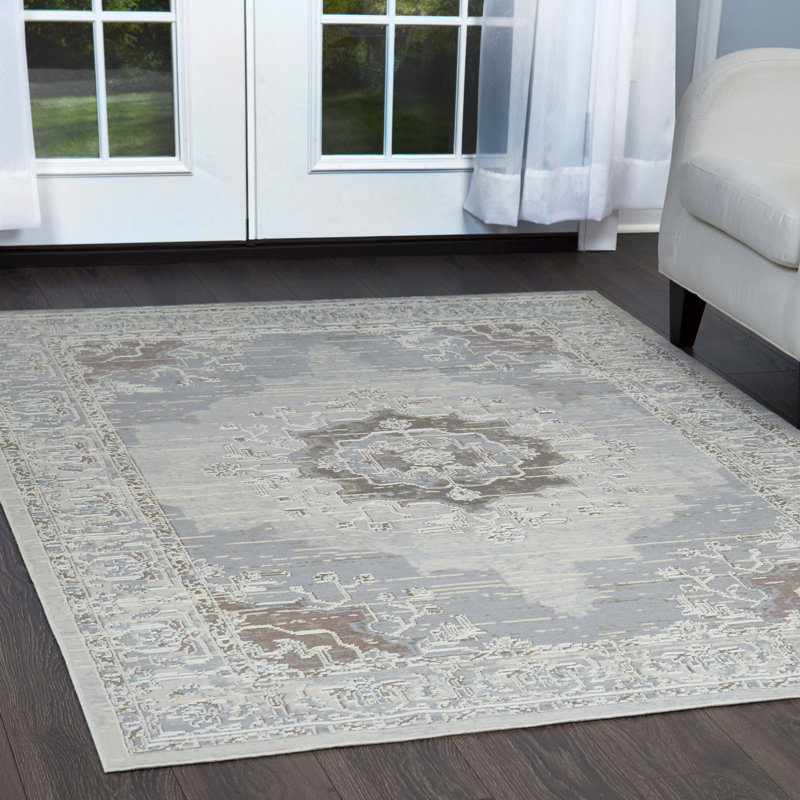 Oriental Indoor Rug, Rectangle 7'10" x 10'2"