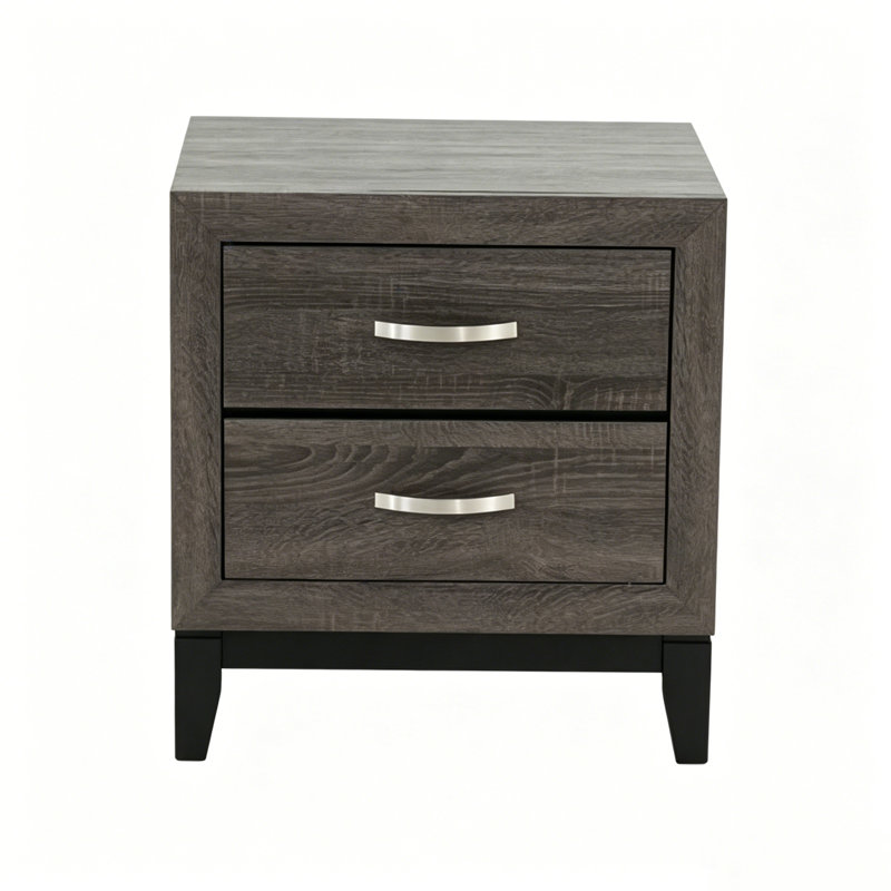 Modern Bedside Table with Storage