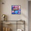 Art floral abstrait sur toile abstraite-104333761-111779747