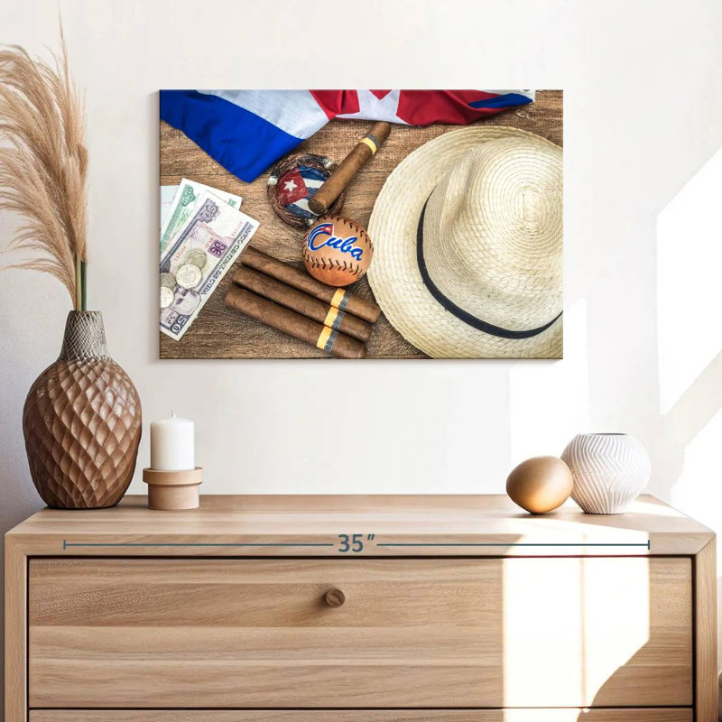 Senne Cuban Vacation, 16" H x 24" W