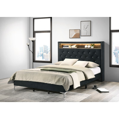 Javan Upholstered Storage Bed