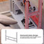 Adjustable Metal Base Computer Desk-1450813787