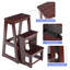 3 - Step Wood Step Stool-1249807306