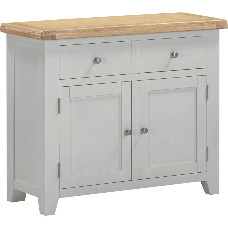 Windsor 2 Door 2 Drawer Sideboard, Grey