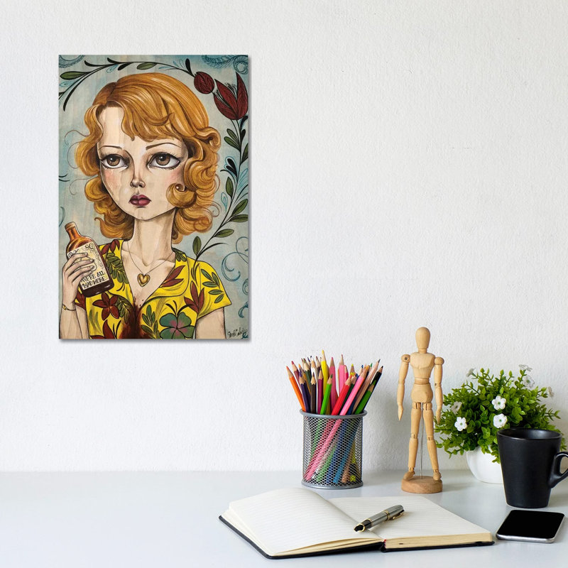 Dolores Chanal by Sandi Calistro - Wrapped Canvas Gallery-Wrapped Canvas Giclée, 20.32 cm H x 30.48 cm W