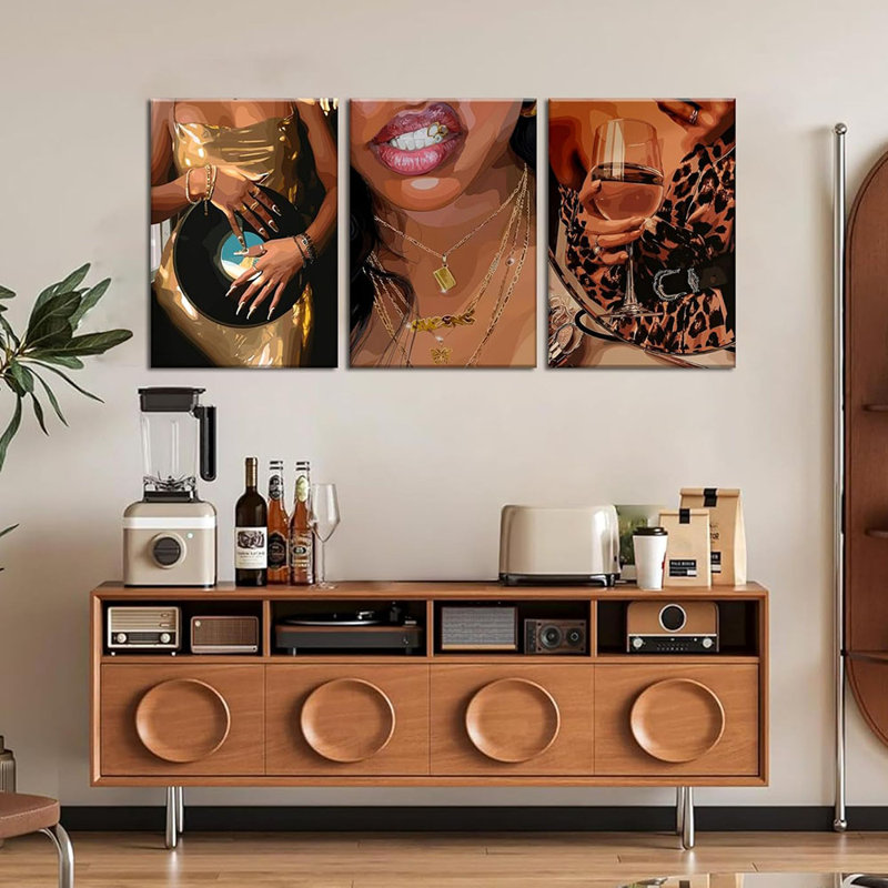 3 Piece Wrapped Canvas Print