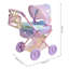 Poussette de landau pour enfant avec auvent rétractable et panier de rangement Teamson Kids Princess-106880392