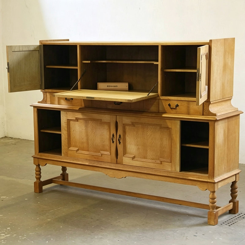 Armoire de rangement double style français