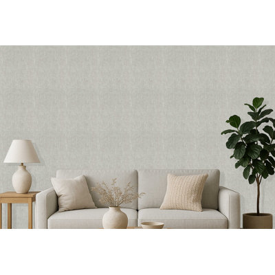 Papier peint en toile de lin Pi.
