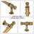 3 Inch Antique Brass Cabinet Pulls 10 Pack French Style Solid Hardware, Smooth Edge, Easy Install, Vintage Brass Kitchen Cabinet Handles for Drawer Dresser Bathroom Vanity Cupboard