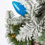 24'' Faux Spruce Lighted Wreath
