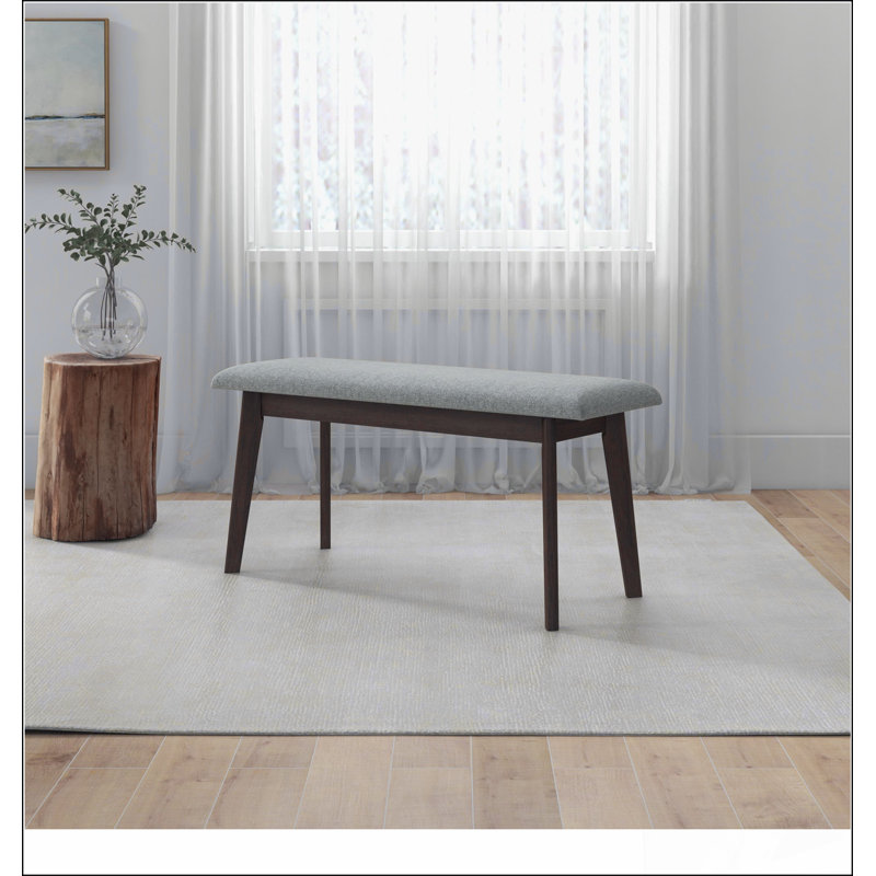 Banc en tissu rembourré Carlos