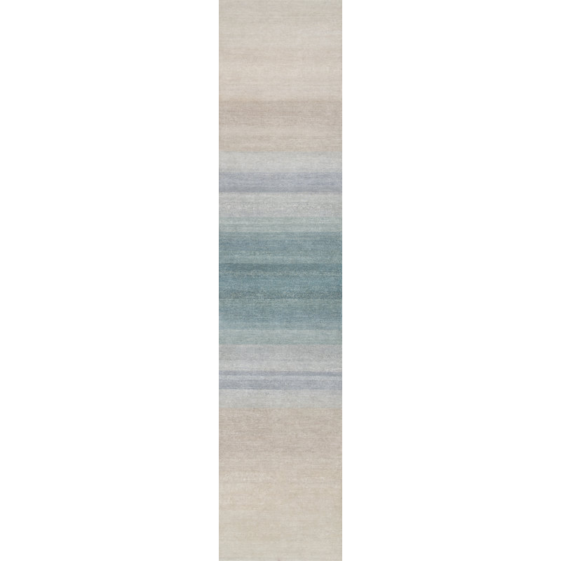 Fade Ombre Area Rug, Runner 3' x 12'