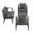 Durable and Comfortable Outdoor Seating Set,Suitable for Patios, Lawns, and Poolsides-770036826-770036830