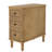 Cebollero Solid Wood 3 - Drawer End Table -2108786318