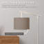 165cm Arched Floor Lamp