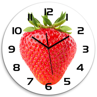 Jeroen Glass Wall Clock