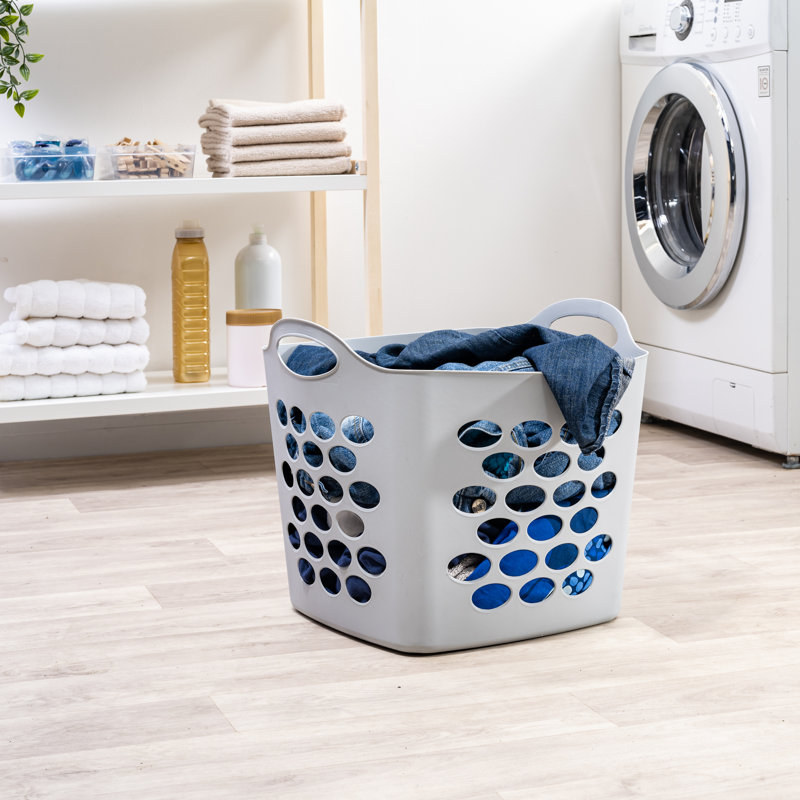 Panier à linge en plastique