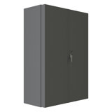 Edmonton Single Storage Cabinet ( 72'' H x 48.13'' W x 24.56'' D)