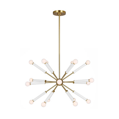 Moraine 18 - Light Dimmable Sputnik Sphere Chandelier