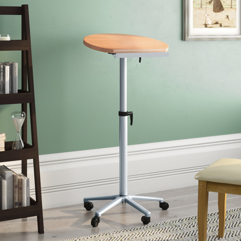 Harpe Adjustable Standing Desk, Beech