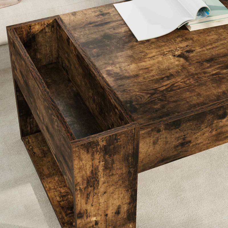 Coffee Table, Smoked Oak