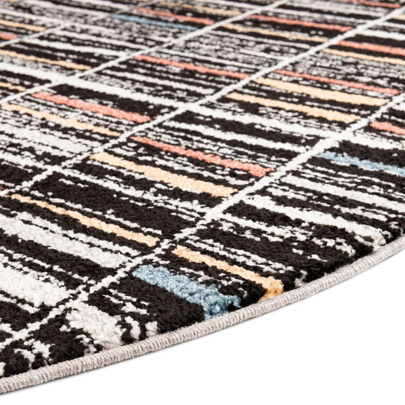 Tapis Bungalow Gage Joriann, Rond 7 pi