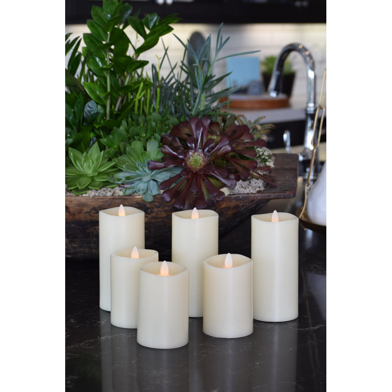 Unscented Flameless Candle, Ivory