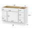 Base de meuble-lavabo simple 48 po seulement-94091293