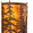Rustic Lodge Flush Mounted Sconce