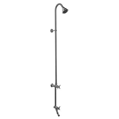 Metal Wall Mounted Outdoor Shower