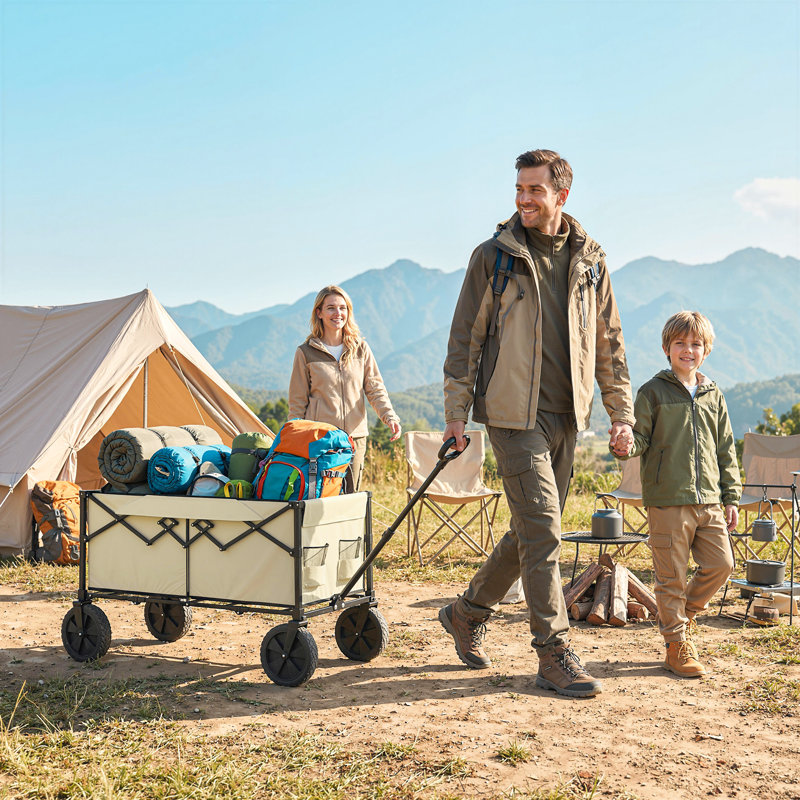 Camping Trailer, Khaki