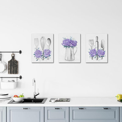 3 Piece Wrapped Canvas Print