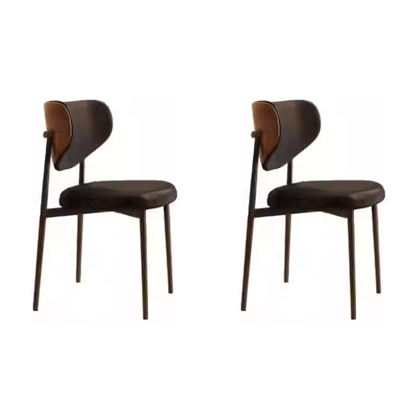 Chaises de salle à manger simples et confortables