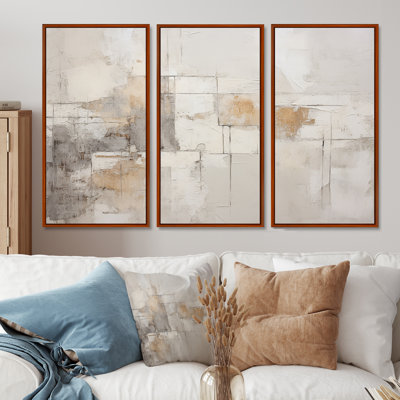 Minimalism Modern Scandinavian Zen Art I - Modern Scandinavian Wall Decor Set