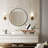 Aluminum Frame Round Wall Mirror, Modern Circle Mirror for Bathroom Vanity, Entryway, Living Room-126561343-126356014